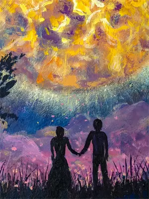 家乡的星空的独家浪漫