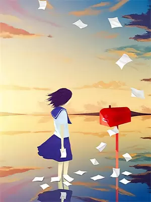 校服上的粉笔灰