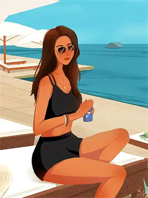 废墟边上的女人书籍